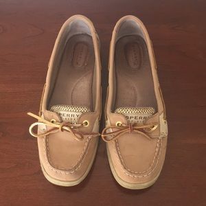 Gold Sperry Top-Sider